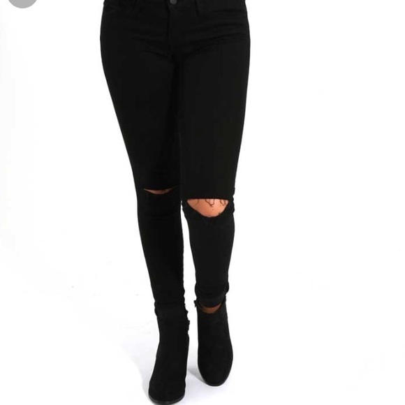 flying monkey black skinny jeans